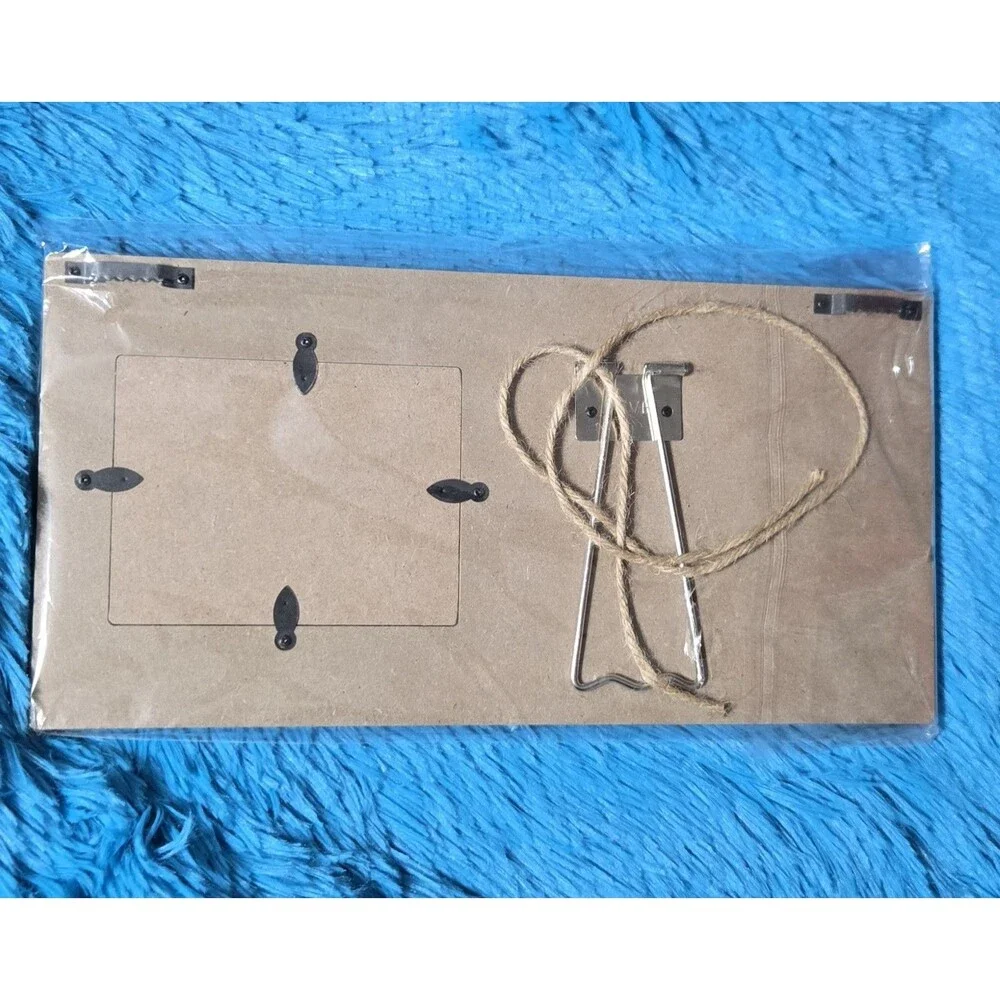 Baby Sonogram Photo Wooden Frame For Hanging Or Leaning Fits 4